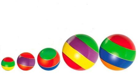 Купить Мячи резиновые (комплект из 5 мячей различного диаметра) в Павлове 