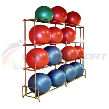 Купить Стеллаж для гимнастических мячей 16 шт в Павлове 